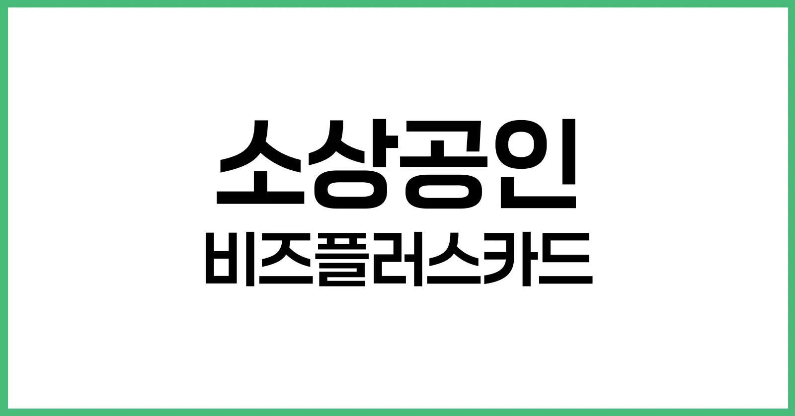 소상공인 비즈플러스카드 제대로 쓰는 법 – 전략·주의사항·경험담 가이드 1 비즈플러스카드의 기능별 이해